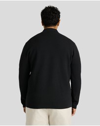 Johnny Bigg - Sven 1/4 Zip Polo Sweater