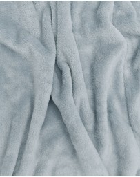 Bambury - Microplush Robe Steel Blue