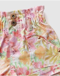 WITH LOVE FOR KIDS - Paperbag Denim Shorts - Babies - Kids