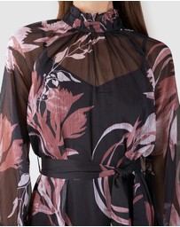 Amelius - Botanica Chiffon Dress