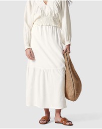 & Other Stories - Tiered Midi Skirt