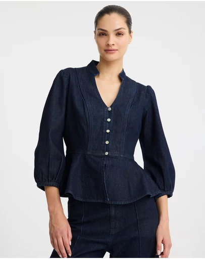 Morrison - Hewitt Denim Top