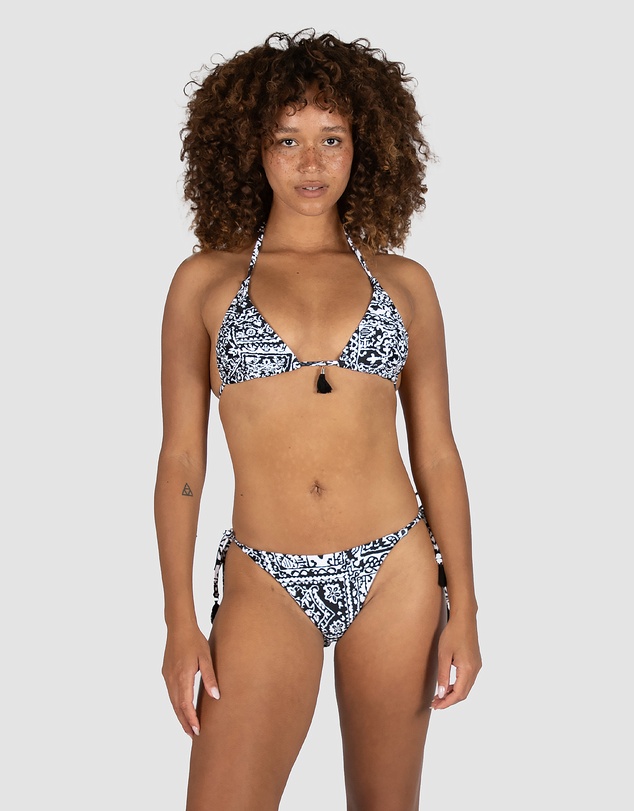 Baku Swimwear - Havana Ruched Slide Triangle Bikini Bra Top