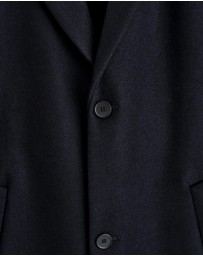 COS - Single-Breasted Wool Long Coat