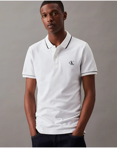 Calvin Klein Jeans - Slim Tipping Polo Shirt