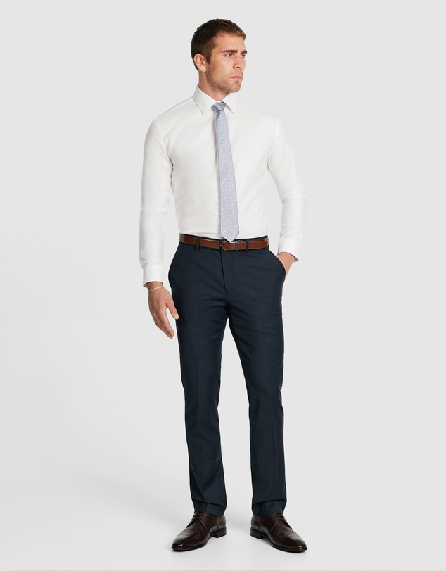 Tarocash - Ty Slim Check Wool Pant