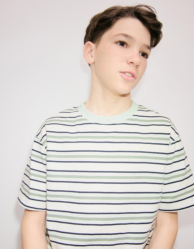 M.N.G - Mstripe T-Shirt - Kids-Teens