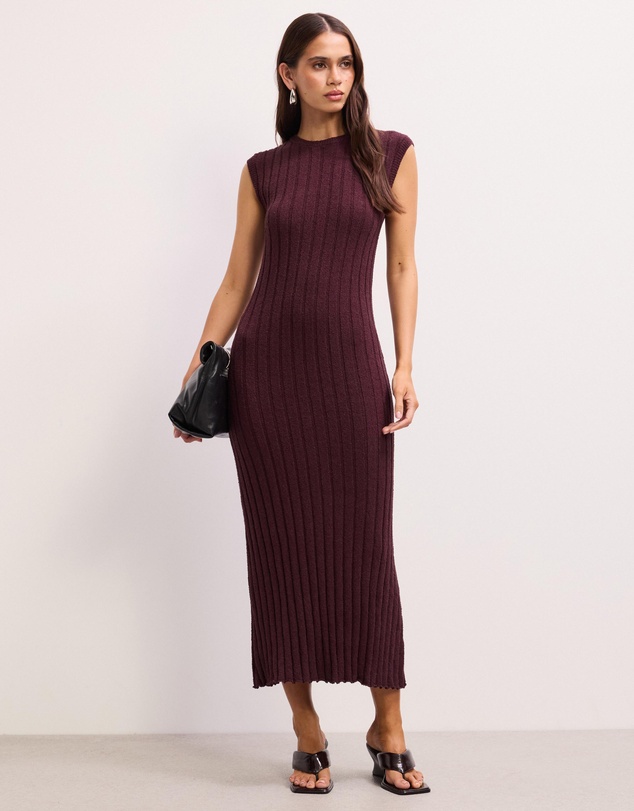 The Fated - Luica Knit Maxi Dress