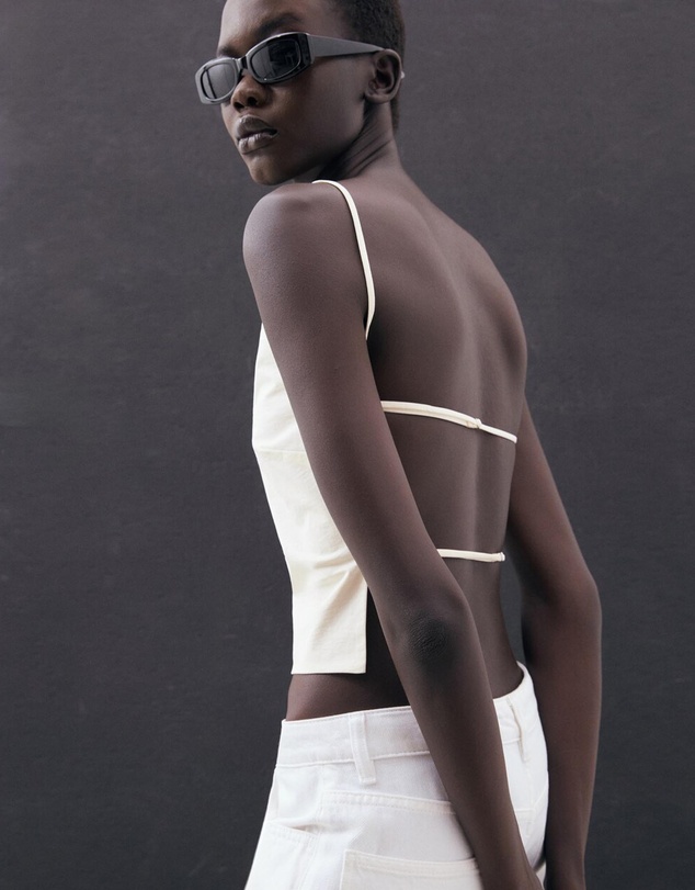M.N.G - Open-Back Top