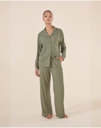 Gingerlilly - Emilia Ribbed Lounge PJ set