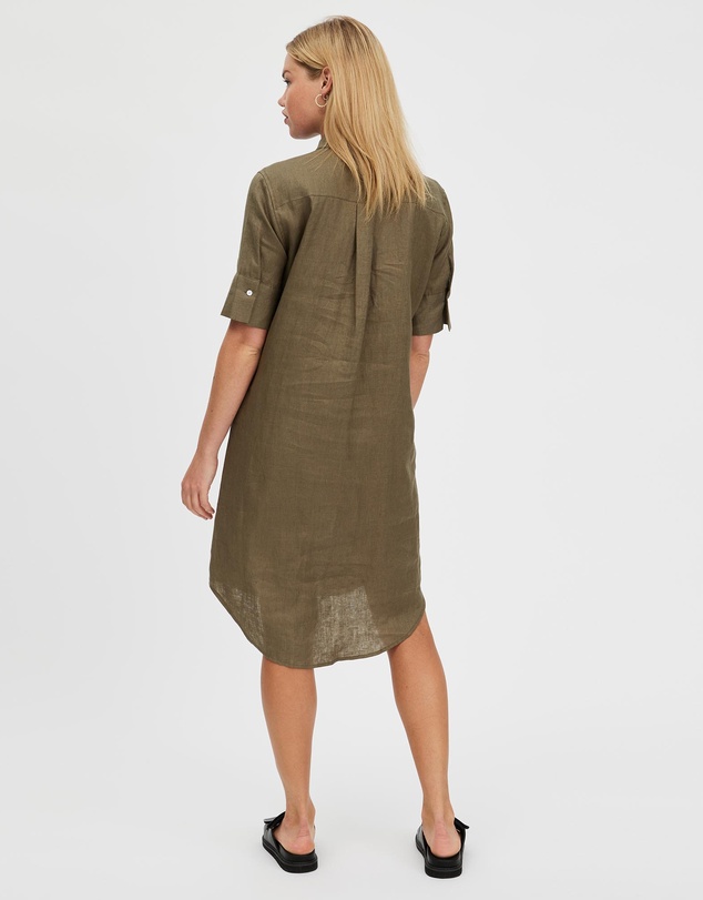White By FTL - Hettie Shirt Dress