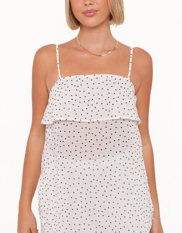 Petal & Pup - Hazel Pant Set - Cream Polka Dot