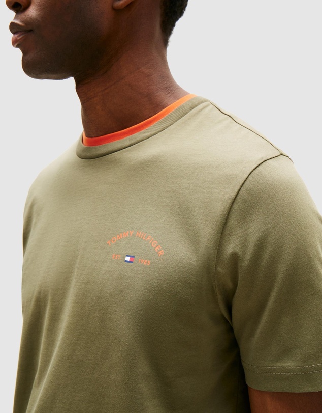 Tommy Hilfiger - Palm Tree Back Graphic T-Shirt