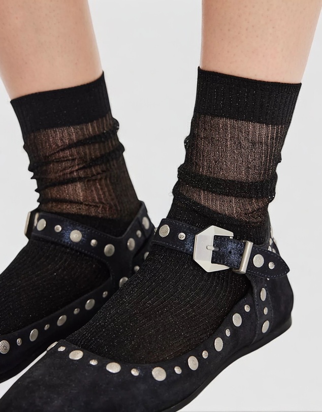 High Heel Jungle - Glitter Dance Socks