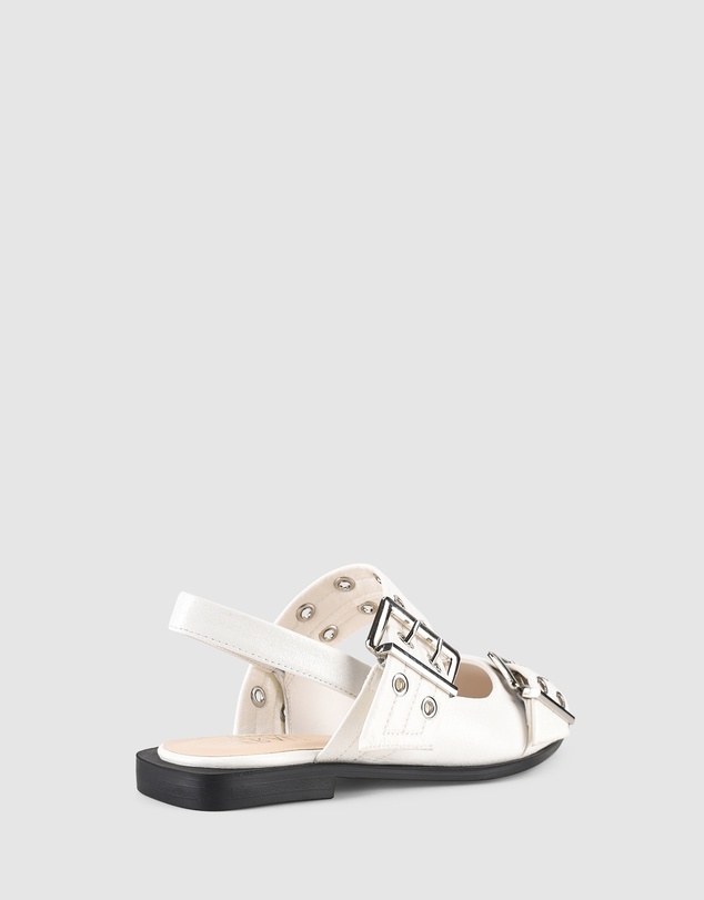 Verali - Clea Slingback Buckle Flats