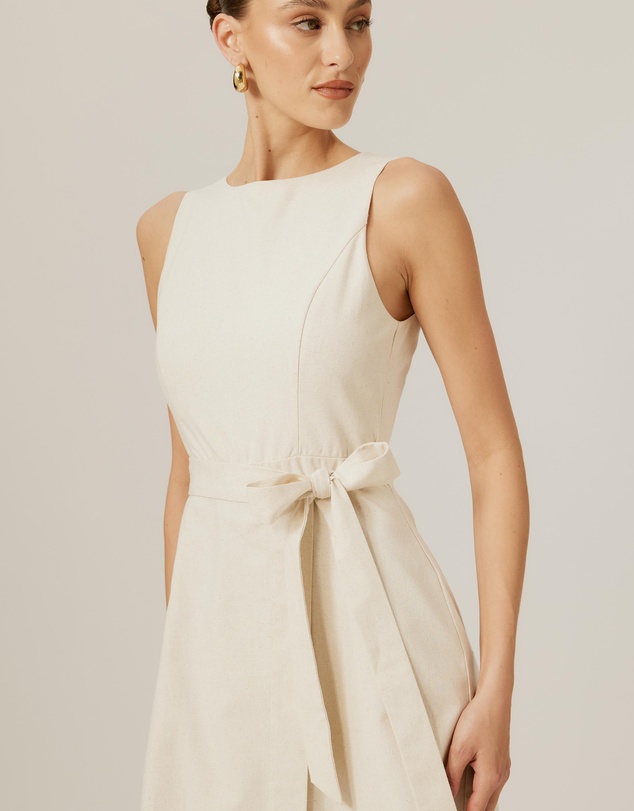 Tussah - Tie Midi Dress