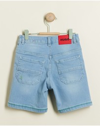 HUGO - Denim Shorts - Kids-Teens