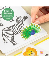 Tiger Tribe - Colouring Set - Zoo