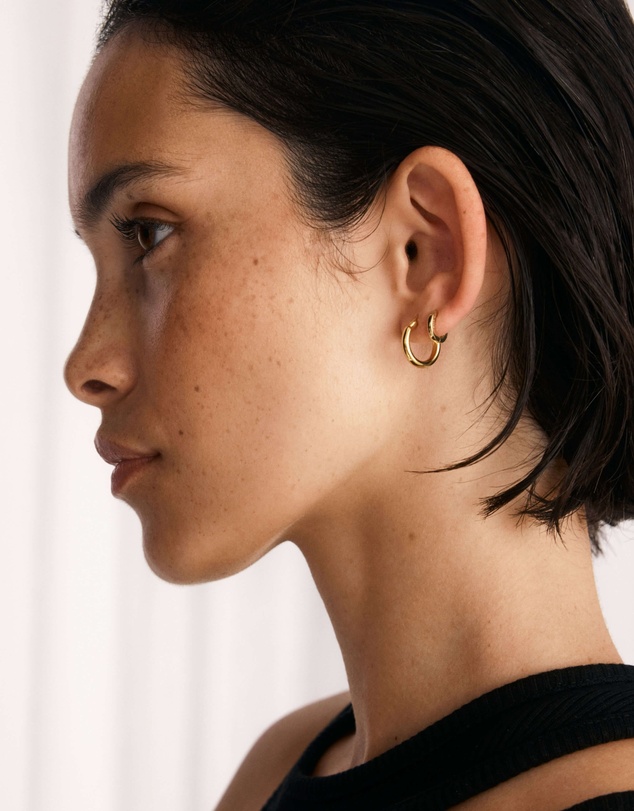 SAINT VALENTINE - Classic Hoops Small - Gold