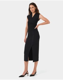 Forcast - Betty Knit Split Skirt