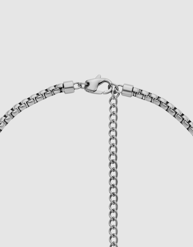 Diesel - Metamorph Silver tone Necklace