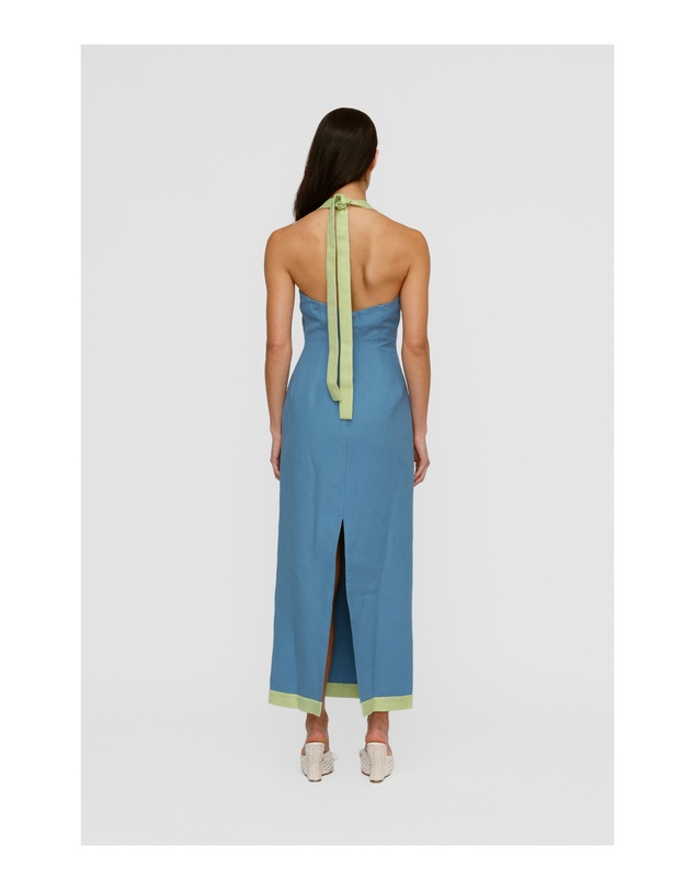 The Wolf Gang - Mirabelle Maxi Dress - Stone