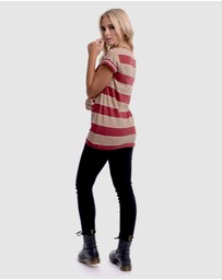 DVNT - Stripe Tee