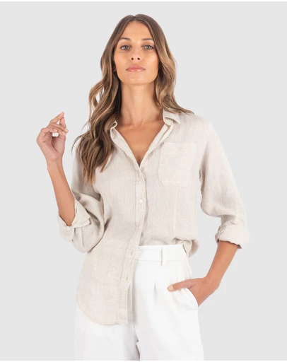 CAMIXA - Lina Linen Shirt