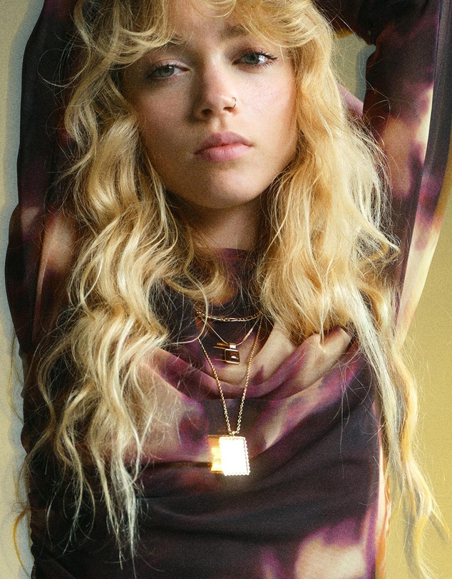 M.N.G - Tie-Dye Ruched Dress