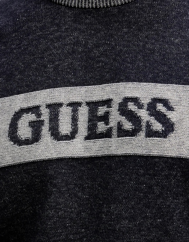 GUESS - Jack Cotton Box Logo Sweater