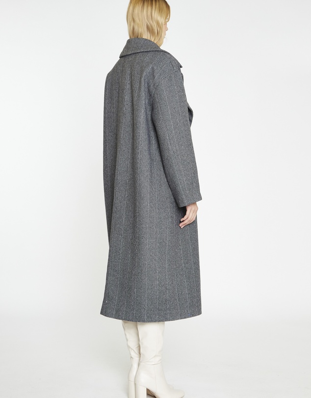 Glamorous - Oversized Double-Breasted Maxi-Coat