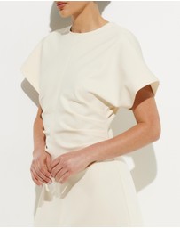 Calli - Saige Cinched Midi Dress