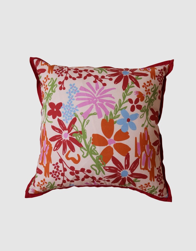 Mosey Me - Winter Garden Square Cushion Cover