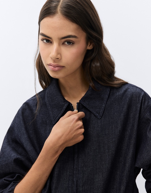UNISON - Denim Bomber Jacket