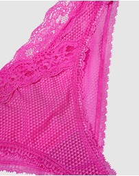 Passionata - Brooklyn Cheeky Cut Tanga Brief with Lace