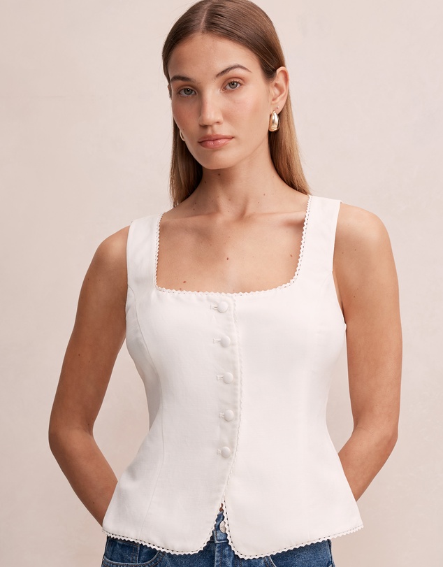 Forever New - Romy Button Top