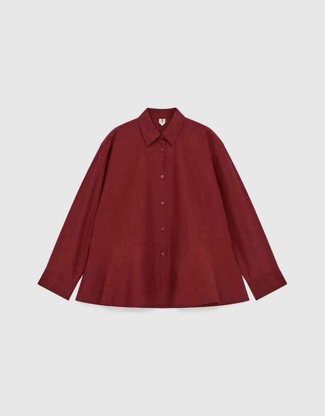 ARKET - Cotton Peplum Blouse