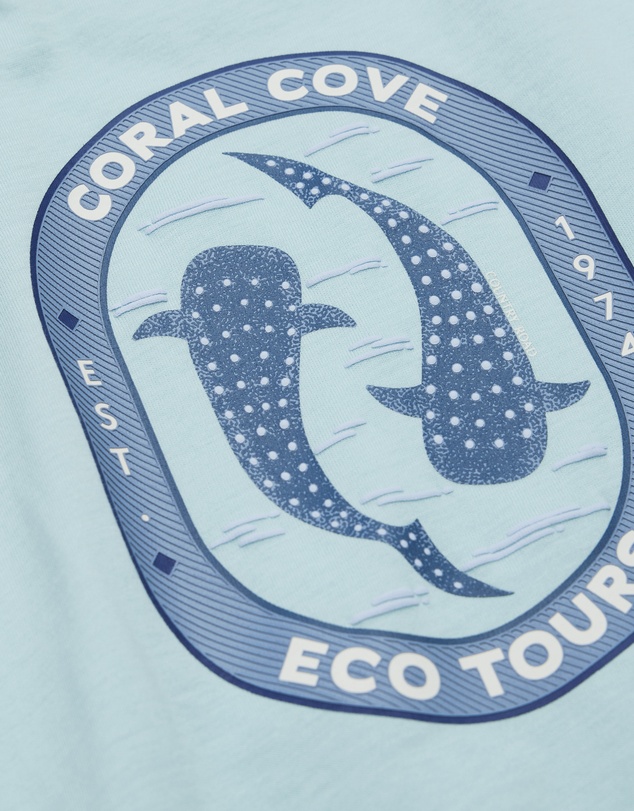 Country Road - Relaxed Fit Short Sleeve Whale Shark T-shirt