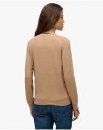 Superdry - Classic Turtle Neck Slim Fit Jumper