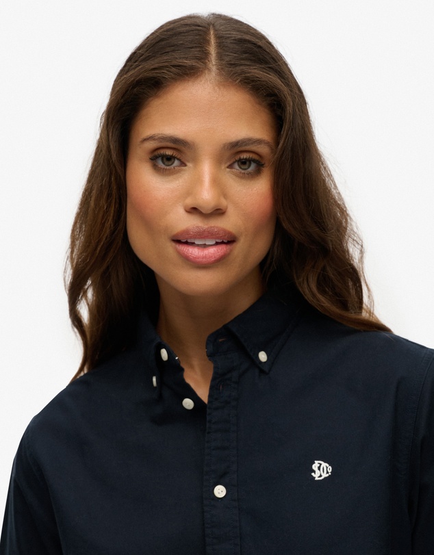 Superdry - Slim Oxford Long Sleeve Shirt