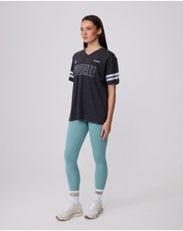 Upstate - Retro Tee - Washed Black
