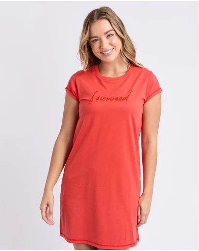 Foxwood - Signature Embroidery Tee Dress