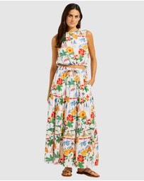 Seafolly - Viva Vacation Drawcord Waist Top