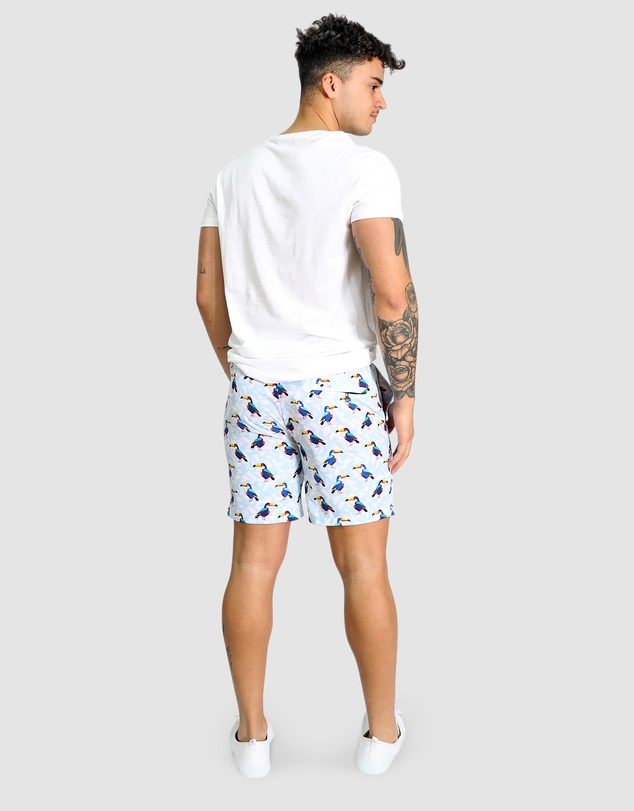 Mosmann - Men's Swim Shorts - Tango