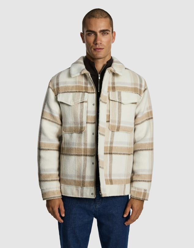 yd. - Edris Check Jacket