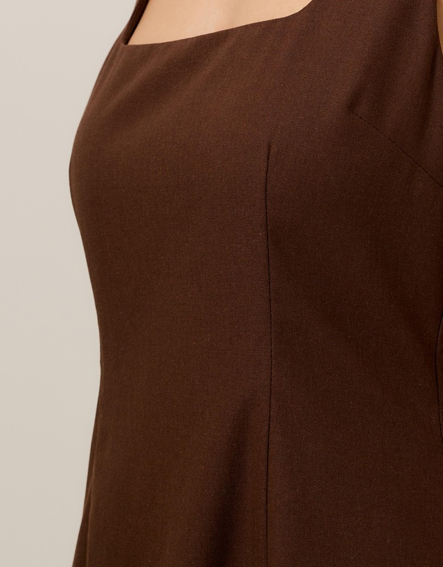 Tussah - Andy Square Neck Midi Dress