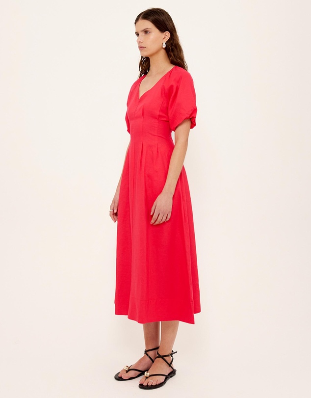 Staple the Label - Valentina V-Neck Midi Dress