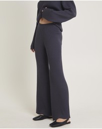Subtitled - Stella Ribbed Knit Pants