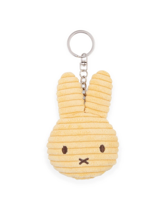 Miffy - Miffy Flat Keychain Corduroy Buttercream 10cm