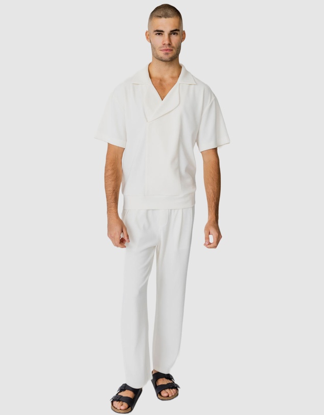 Justin Cassin - Palma Loose Ribbed Pants